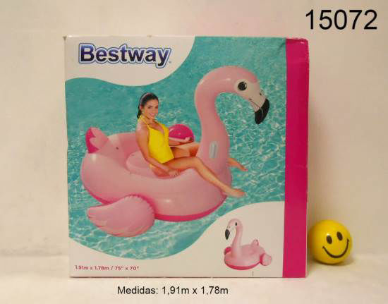 Imagen de INFLABLE FLAMENCO GRANDE PRETTY 1.91X1.78CM 12.24